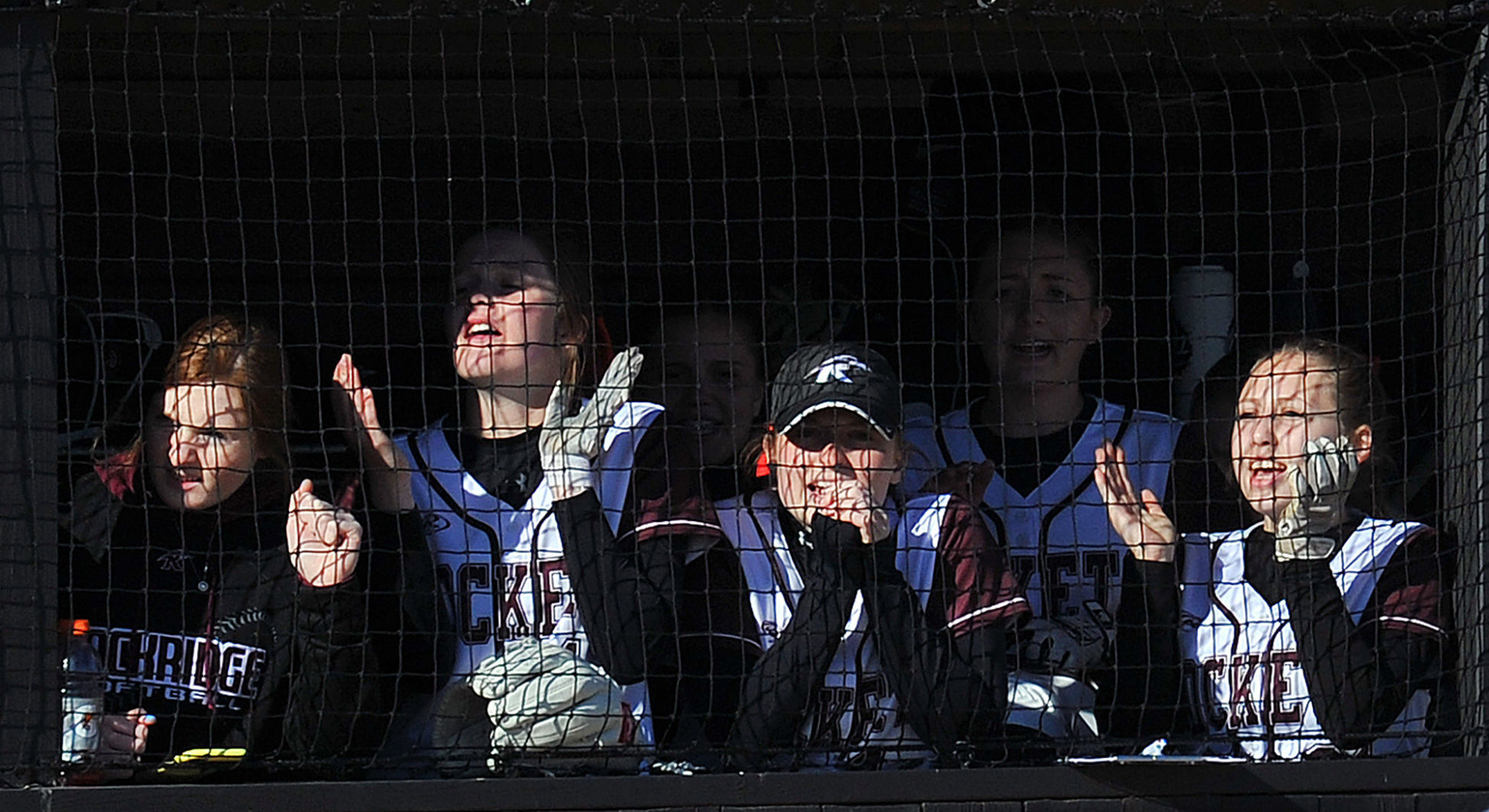 Rock Island at Rockridge softball